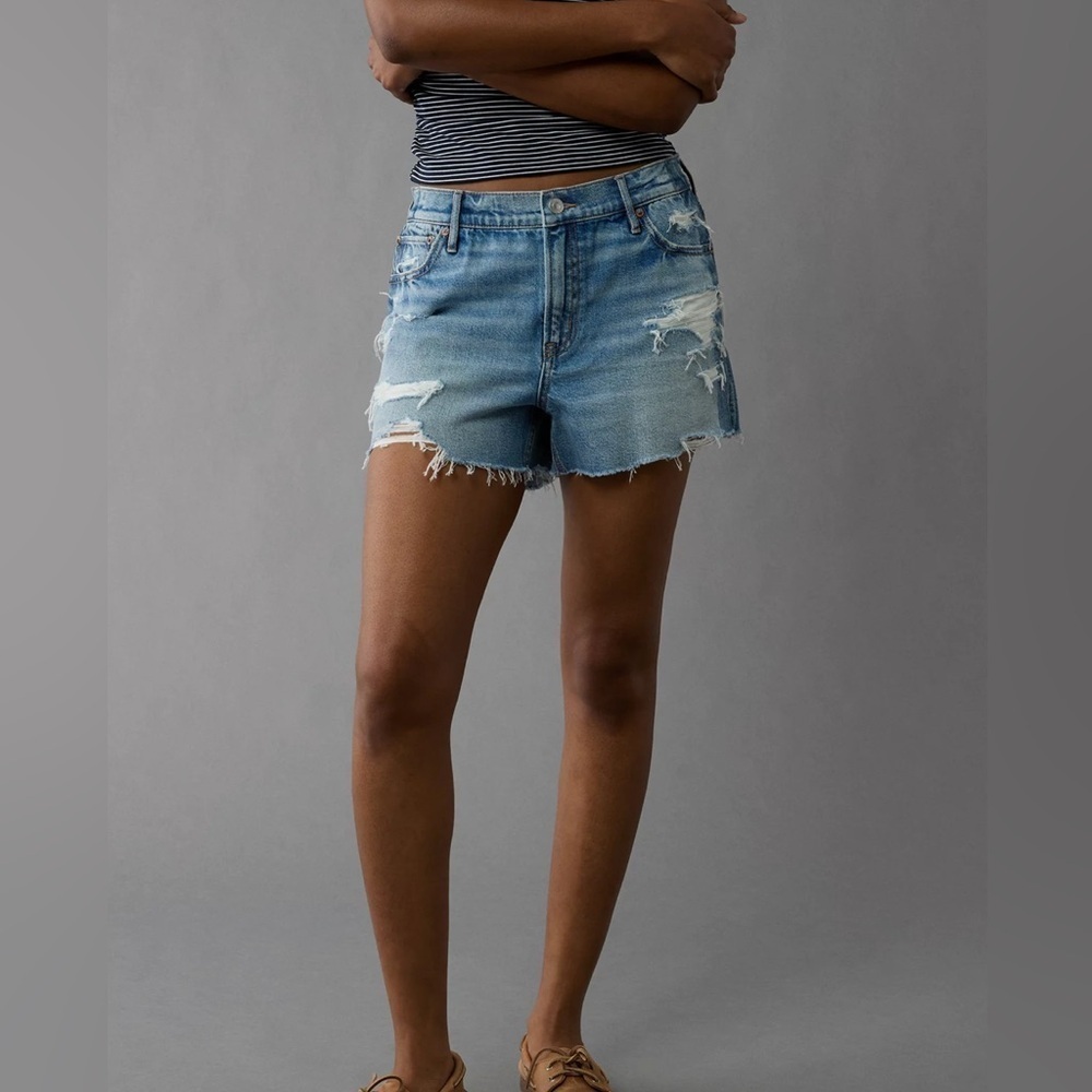 Hidden Finn High Rise  distressed denim Shorts
size S